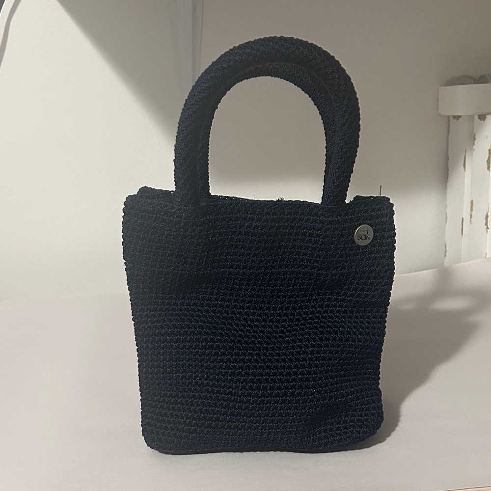 The Sak‎ Navy Knit Mini Bag